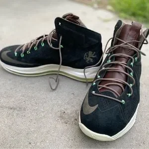 Nike | Shoes | Nike Air Max Lebron X Mint Green Qs Black  display picture 2